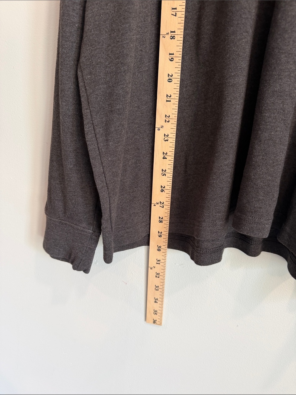 St. John's Bay‎ Men's Charcoal Mock Neck Sweater - Picture 4 of 6